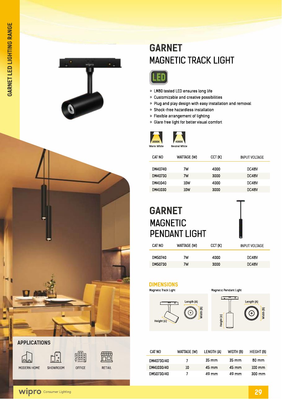 Garnet Magnetic Laser & Foldable Laser
