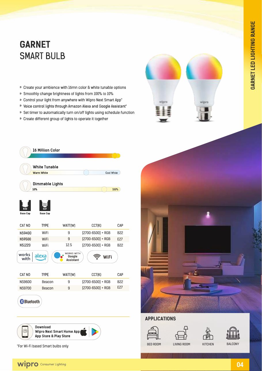 Garnet Smart Bulb